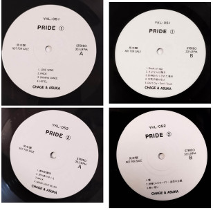 Chage & Asuka チャゲ & 飛鳥 Pride 1989 見本盤 Japan Promo 2 x Vinyl LP CHAGE And ASKA ***READY TO SHIP from Hong Kong***